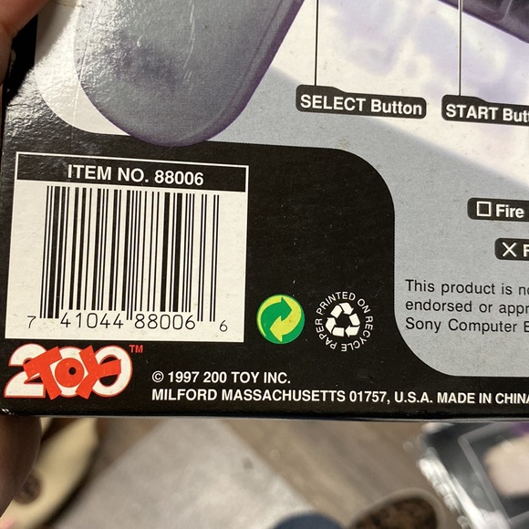 PS1 Original CLEAR GREEN Controller 1997 NIB - Picture 3 of 4